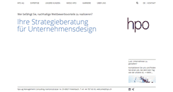 Desktop Screenshot of hpo.ch