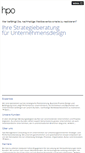 Mobile Screenshot of hpo.ch